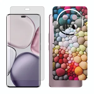 Glass Together model matte screen protector suitable for Honor X9c mobile phone with back cover sticker