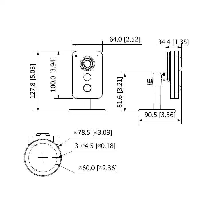 دوربین مداربسته تحت شبکه آیمو مدل IPC-K22P