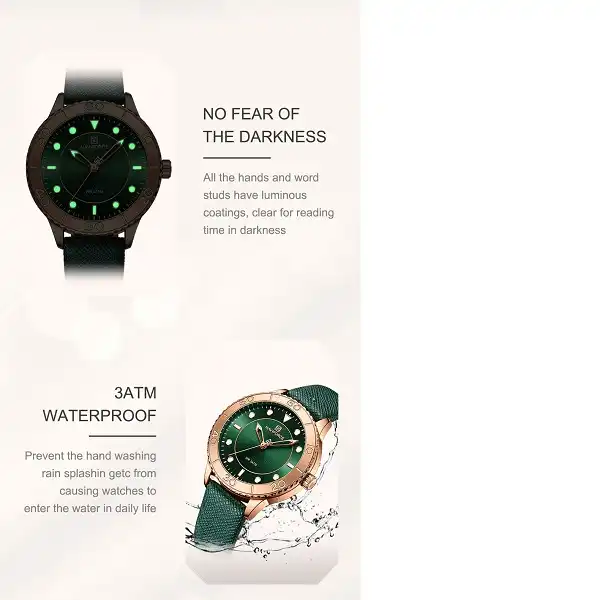 ساعت مچی عقربه ای زنانه نیوی فورس مدل 5020GN