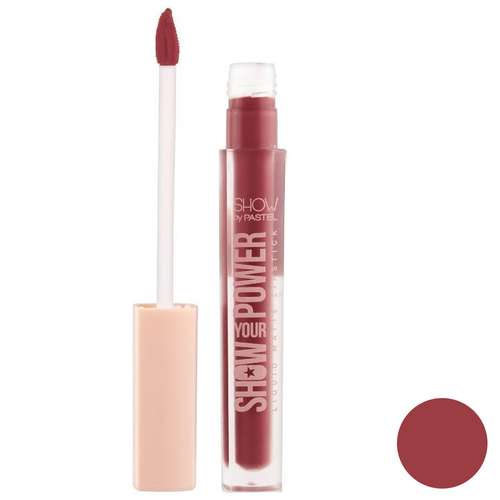 رژ لب مایع پاستل مدل SHOW YOUR POWER شماره 605
