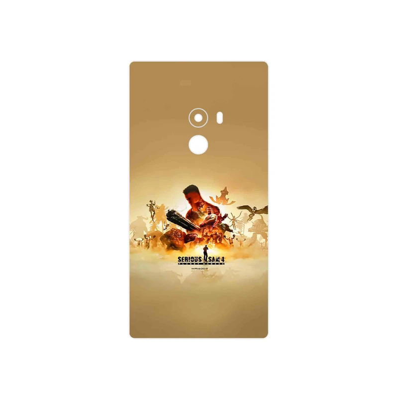 برچسب پوششی ماهوت مدل Serious Sam Game Series مناسب برای گوشی موبایل شیائومی Mi Mix