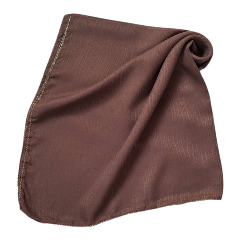 مینی اسکارف زنانه مدل نخی مجلسی زری دوزی