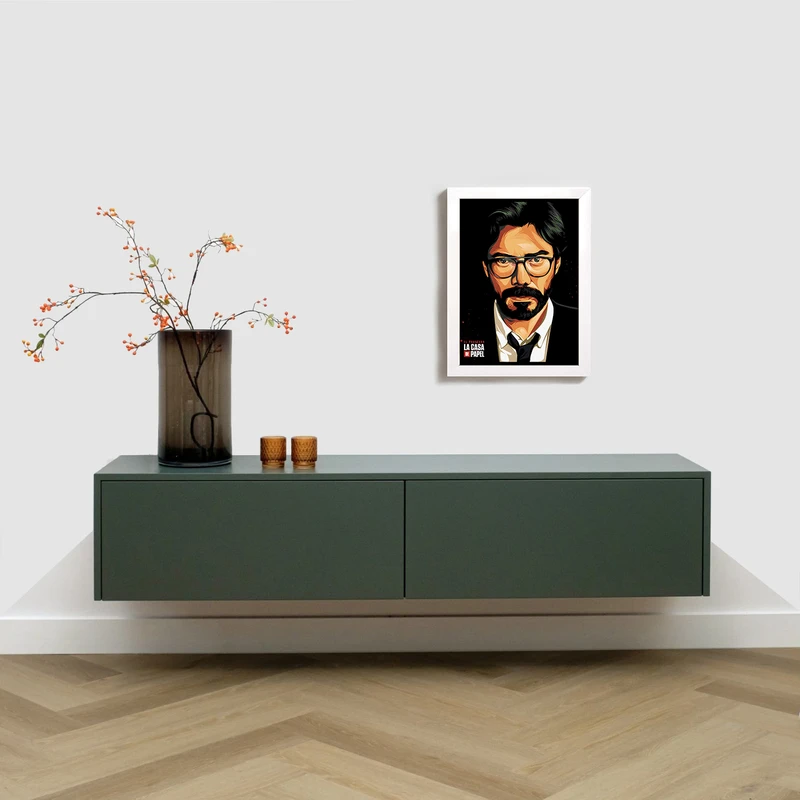 تابلو مدل سریال مانی هایست la casa de papel W381