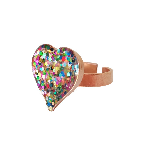 نیم ست زنانه مدل قلبی کد JW400.3