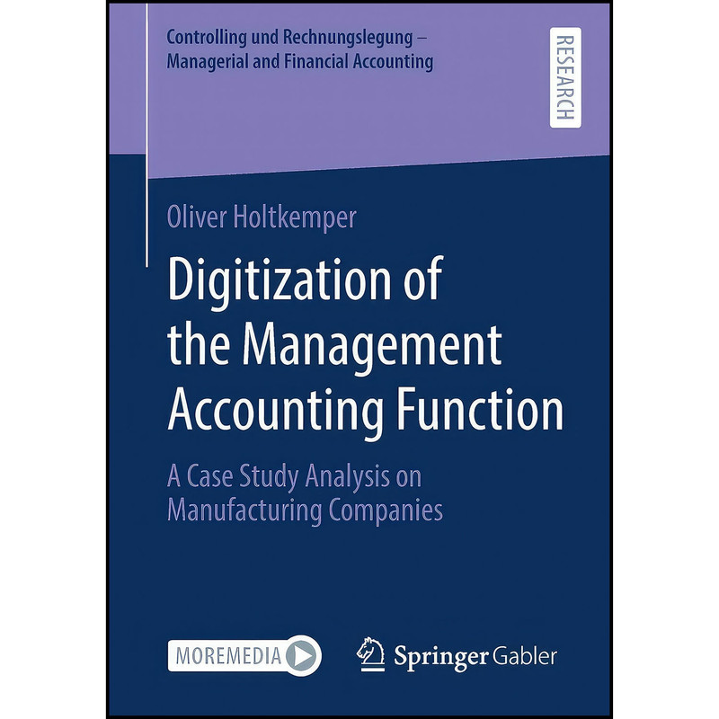 کتاب Digitization of the Management Accounting Function اثر Oliver Holtkemper انتشارات بله