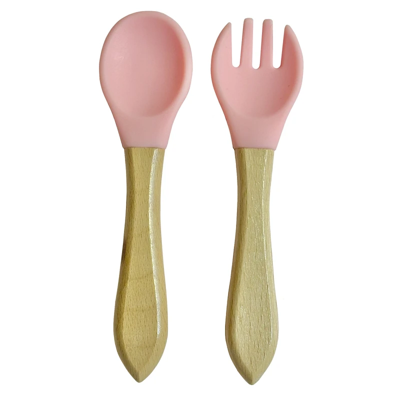 ست قاشق و چنگال کودک مدل woody-2026