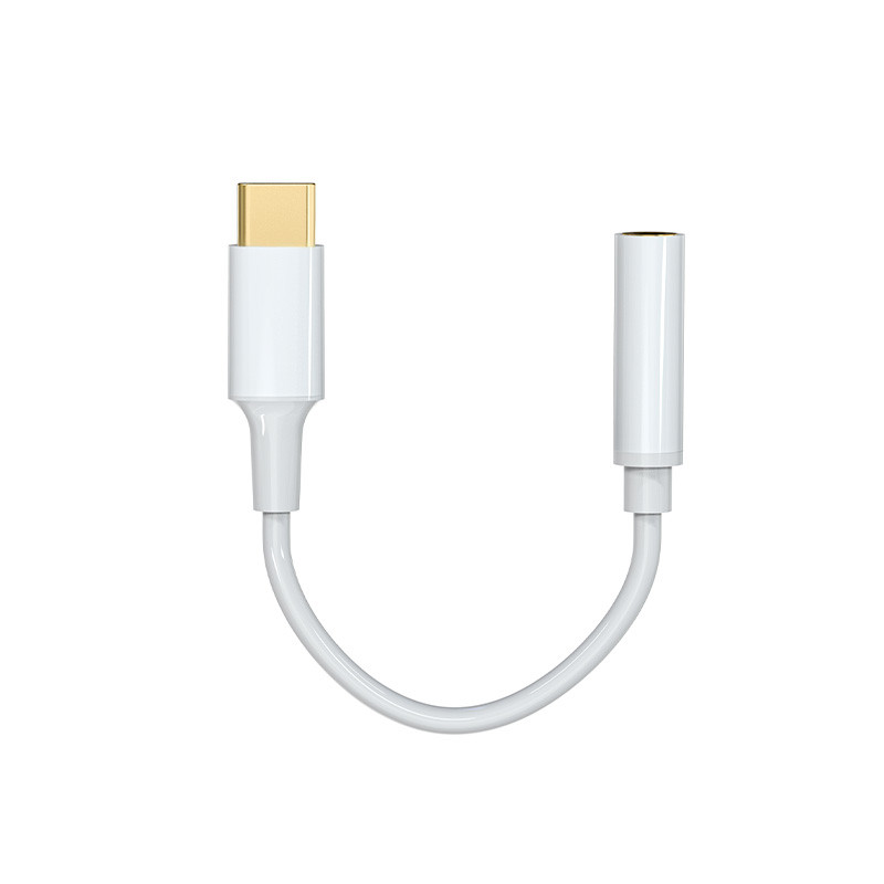کابل تبدیل AUX به USB-C کی نت پلاس مدل KP-CSC35MF به طول 0.15 متر 