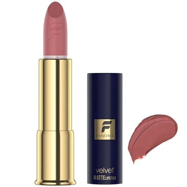رژ لب جامد مات فانوما مدل Velvet Matte شماره 06