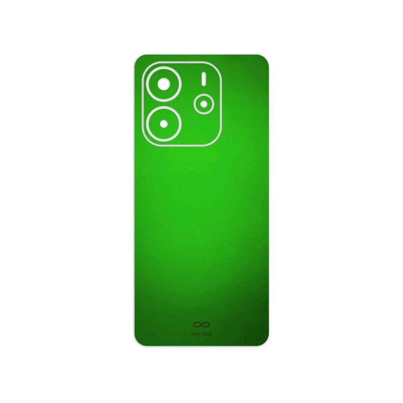 برچسب پوششی ماهوت مدل Metallic-Green مناسب برای گوشی موبایل شیائومی Redmi Note 14 4G