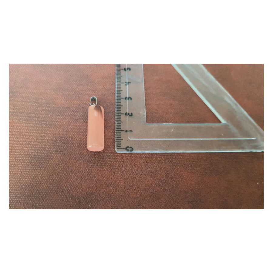 آویز گردنبند دخترانه مدل استوانه ای O6