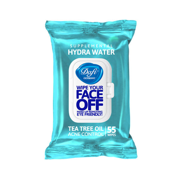 دستمال مرطوب دافی مدل HYDRA WATER مجموعه 2 عددی