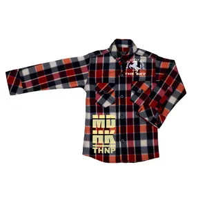 پیراهن پسرانه چهارخونه مدل 02