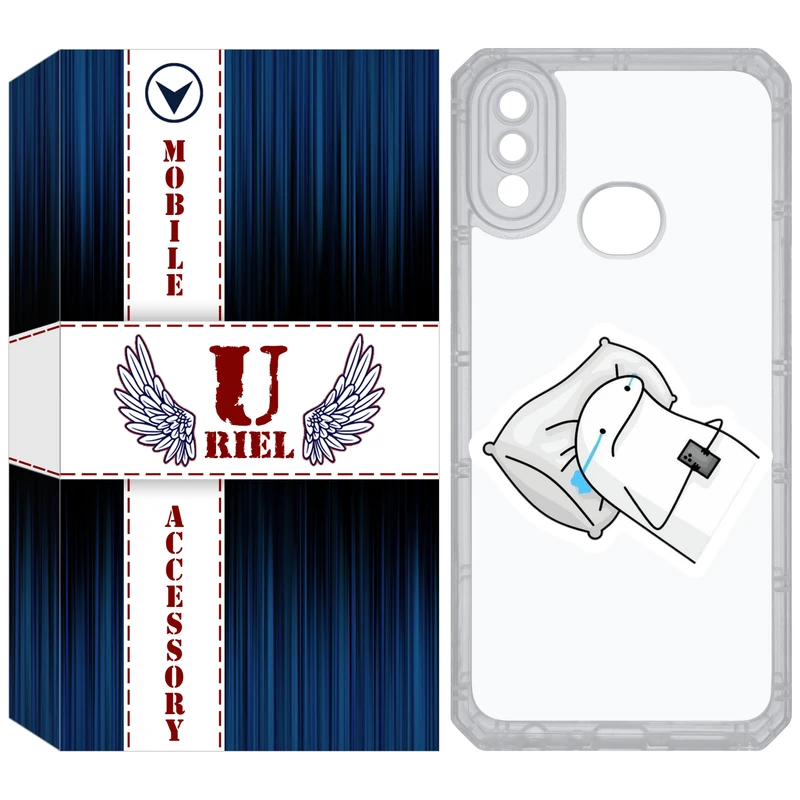 کاور یوریل مدل Clear کد 81 طرح غمگین مناسب برای گوشی موبایل سامسونگ Galaxy A10S / M10S