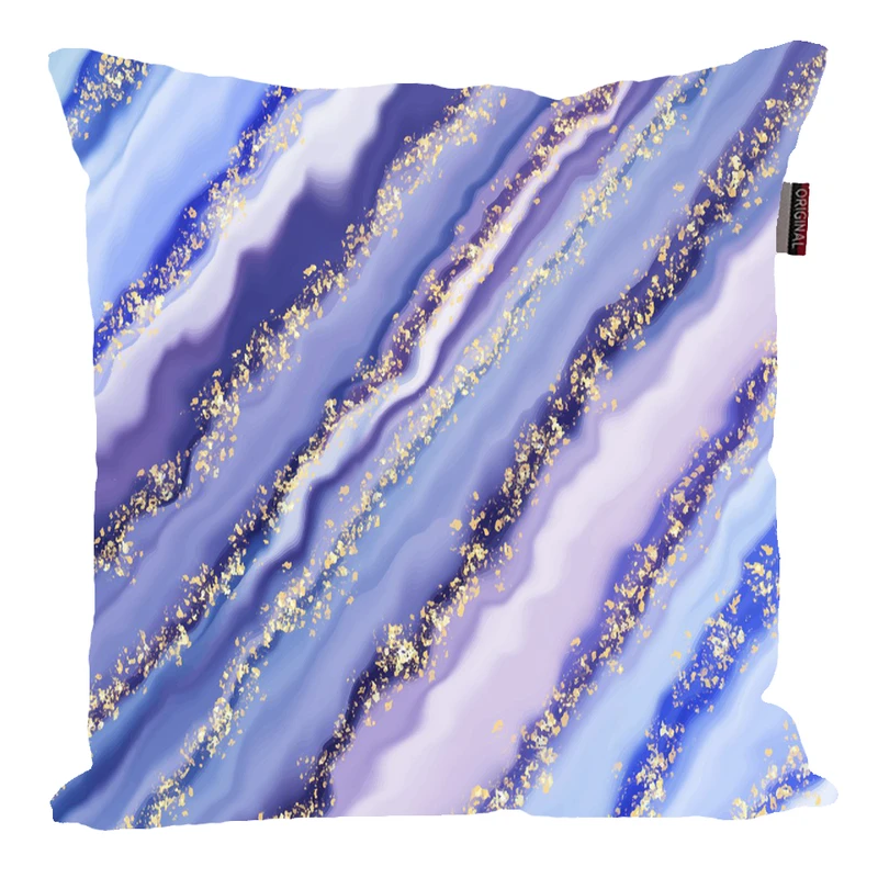 کوسن پاد آفرین مدل فانتزی رنگی سنگ مرمر کد op345