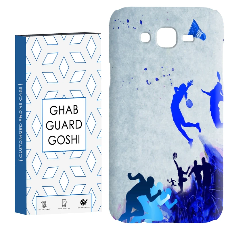 کاور قاب گارد گوشی طرح بدمینتون کد Dimo-114 مناسب برای گوشی موبایل سامسونگ Galaxy J7 2015 / J7 core / J700