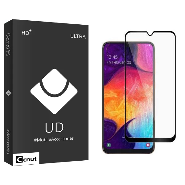 محافظ صفحه نمایش کوکونات مدل UD Black مناسب برای گوشی موبایل سامسونگ Galaxy A20/A30/A30s/A50/A50s