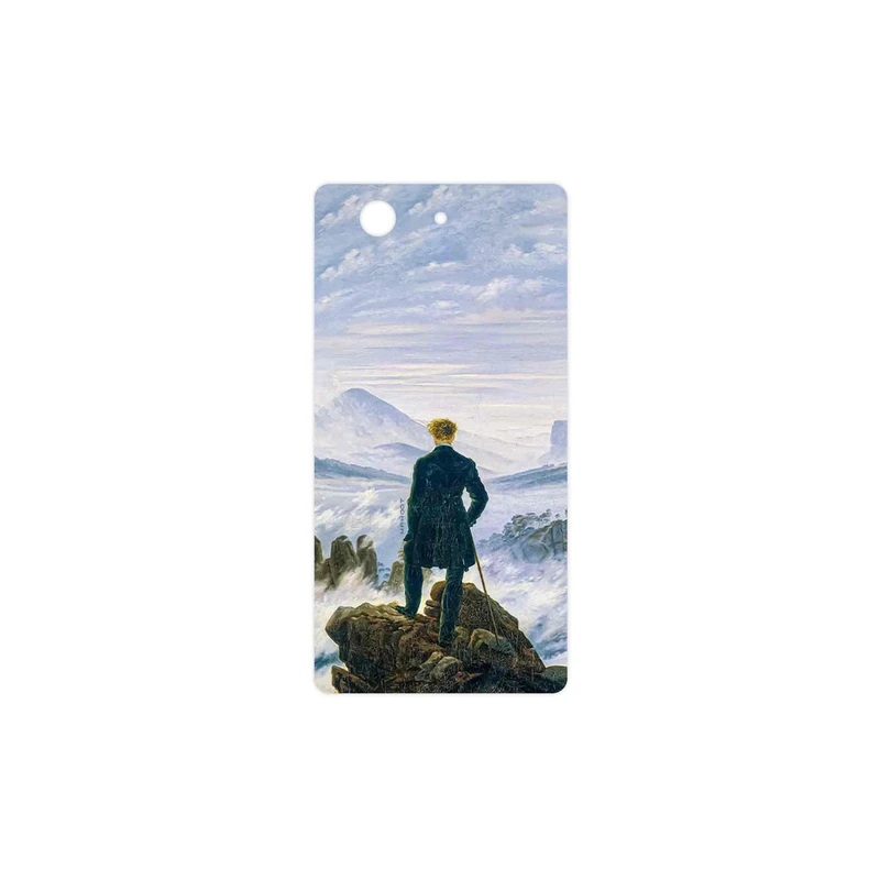برچسب پوششی ماهوت مدل Wanderer above the Sea of Fog مناسب برای گوشی موبایل سونی Xperia Z3 Compact