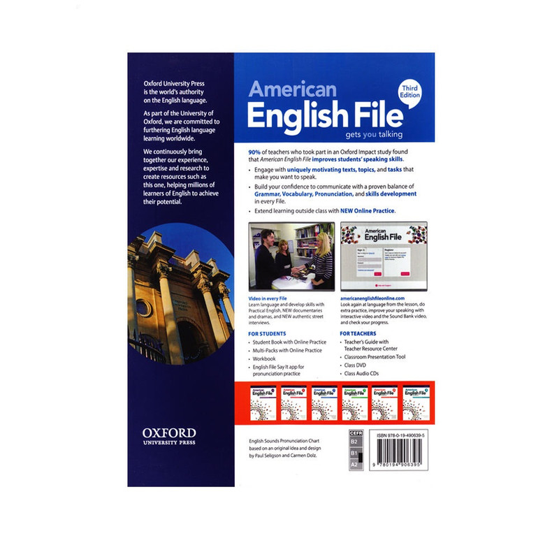 کتاب American English File Third Edition اثر جمعی از نویسندگان انتشارات الوند پویان جلد 2 و 3 کتاب American English File Third Edition اثر جمعی از نویسندگان انتشارات الوند پویان جلد 2 و 3