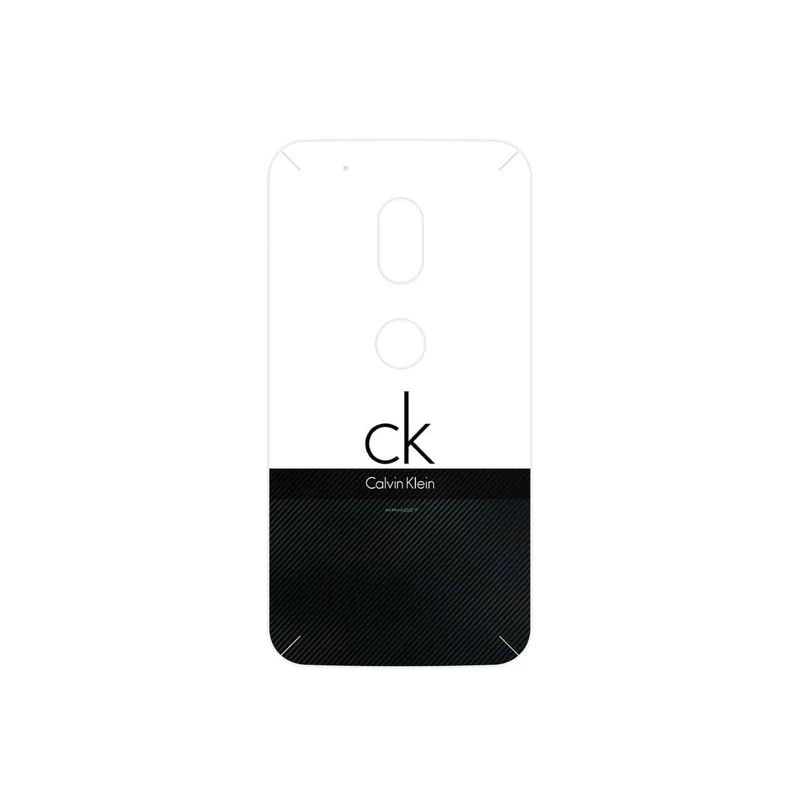 برچسب پوششی ماهوت مدل Calvin Klein مناسب برای گوشی موبایل موتورولا Moto G4 Play