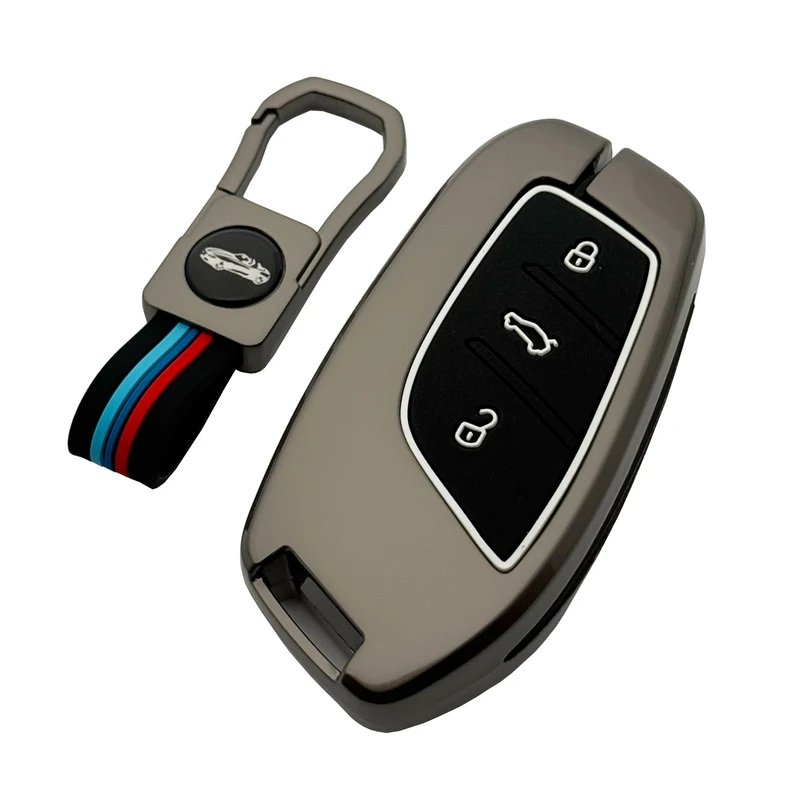 کاور ریموت و سوئیچ خودرو ژیلو طرح فلزی مدل zh-1 مناسب برای ام جی،GT