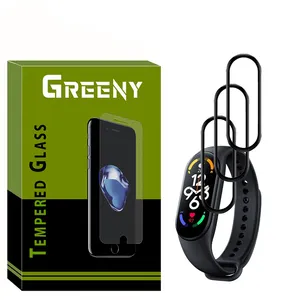محافظ صفحه نمایش گیرینی مدل GR_07 مناسب برای ساعت هوشمند شیائومی Mi Band 7 بسته سه عددی