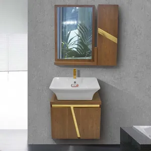 ست کابینت روشویی کاسپین مدل رومئو به همراه آینه و باکس