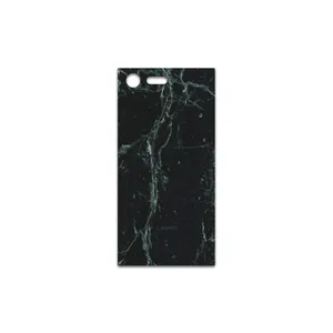 MAHOOT  Graphite-Green-Marble Cover Sticker for Sony Xperia X Compact