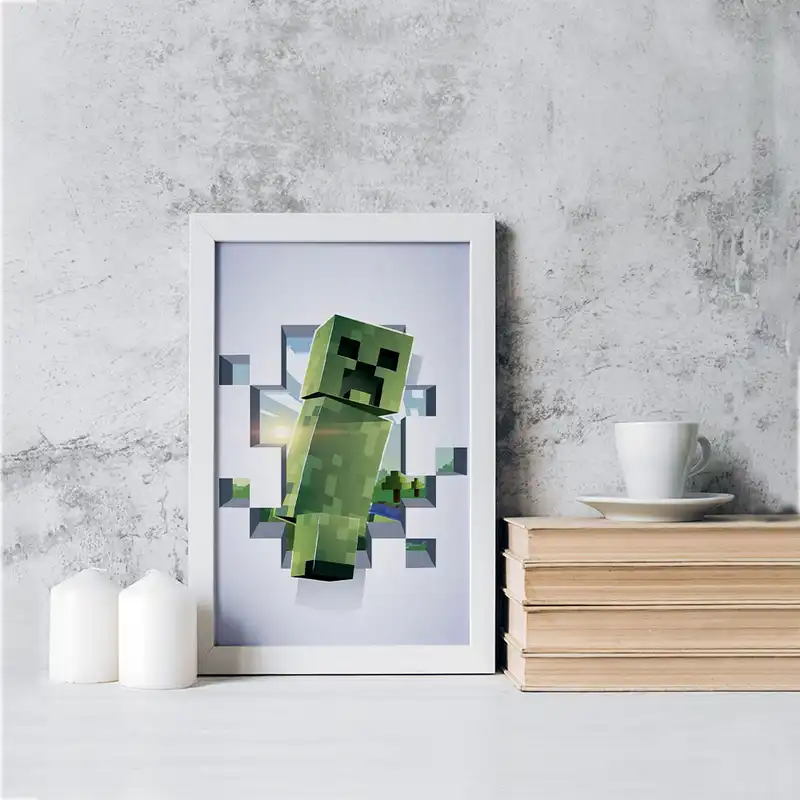 تابلو خندالو مدل بازی ماینکرافت کد 23238