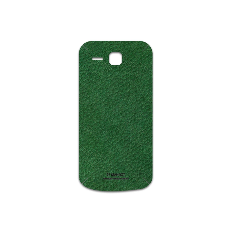 برچسب پوششی ماهوت مدل Green-Leather مناسب برای گوشی موبایل هوآوی Ascend Y600