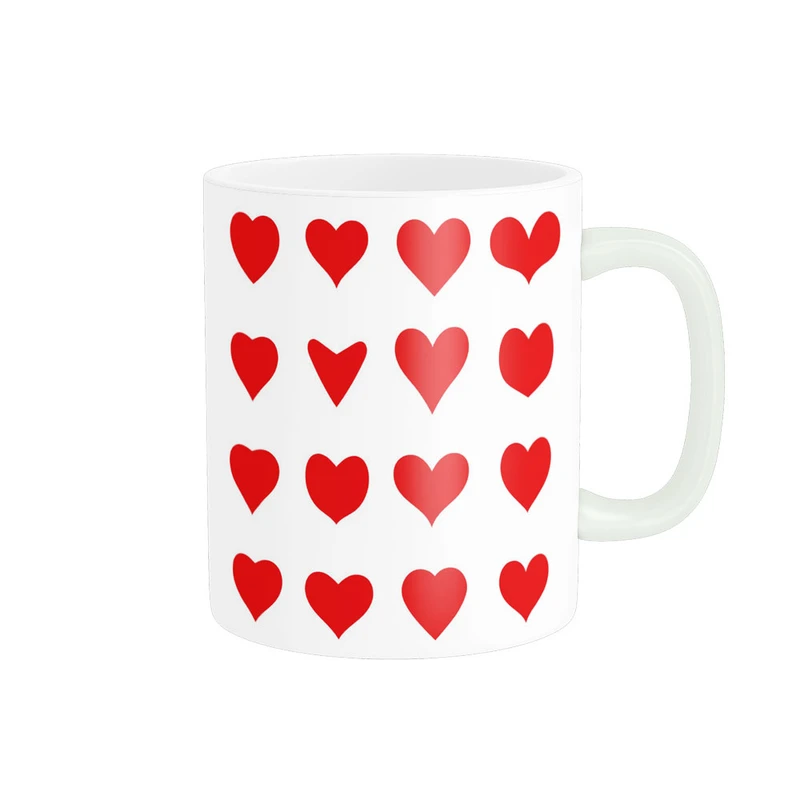 ماگ پادآفرین مدل عشق طرح قلب LOVE کد p6298