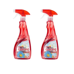 شیشه پاک کن قرمز گلرنگ حجم 500 گرم بسته 2 عددی