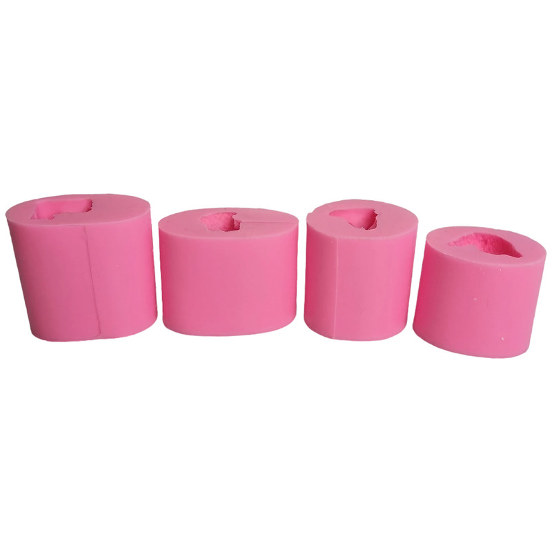 قالب شمع مدل خرس تدی لاو مجموعه چهار عددی