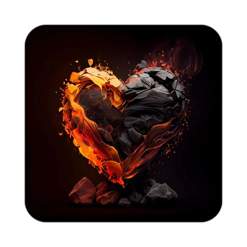 زیر لیوانی کاکتی مدل عاشقانه کد mp11873