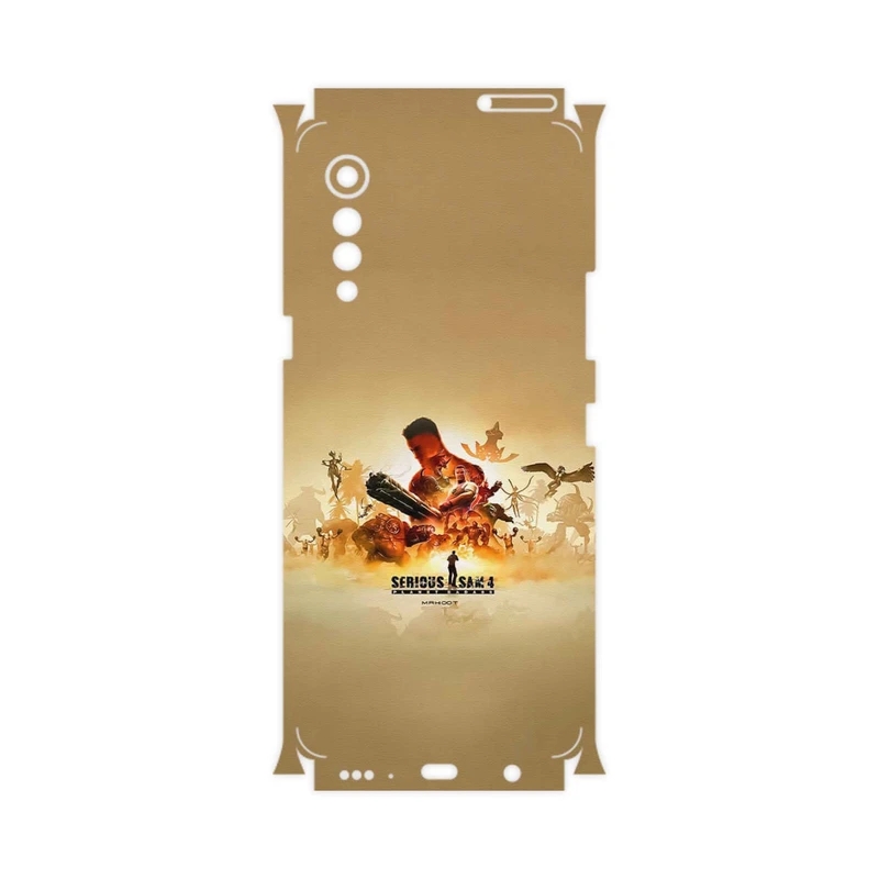 برچسب پوششی ماهوت مدل Serious Sam Game Series-FullSkin مناسب برای گوشی موبایل ال جی Velvet 5G
