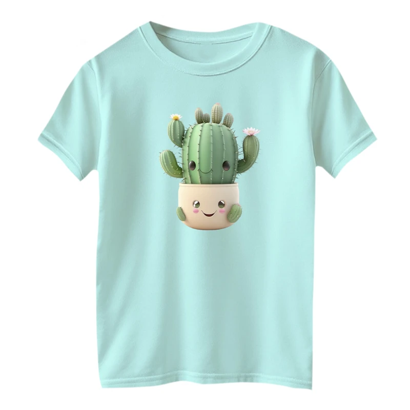 تی شرت آستین کوتاه بچگانه مدل کاکتوس کد ۲