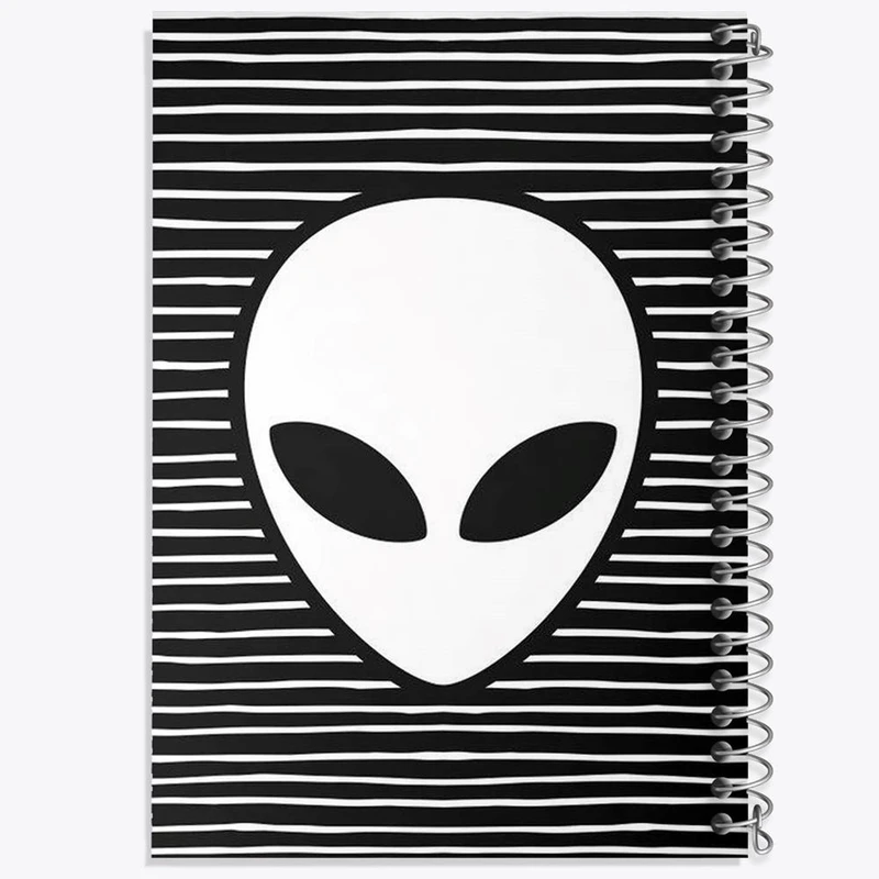 دفتر شطرنجی 50 برگ خندالو طرح آدم فضایی کد 1953