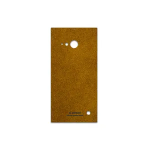 MAHOOT Brown-Chamois-Leather Cover Sticker for Nokia Lumia 730