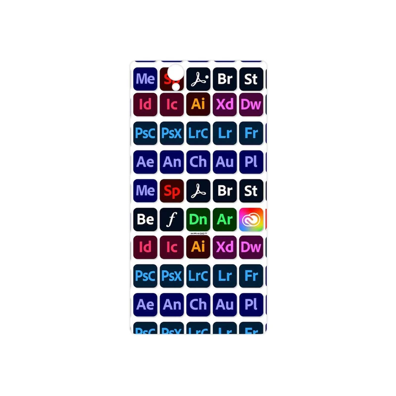 برچسب پوششی ماهوت مدل Adobe مناسب برای گوشی موبایل سونی Xperia Z