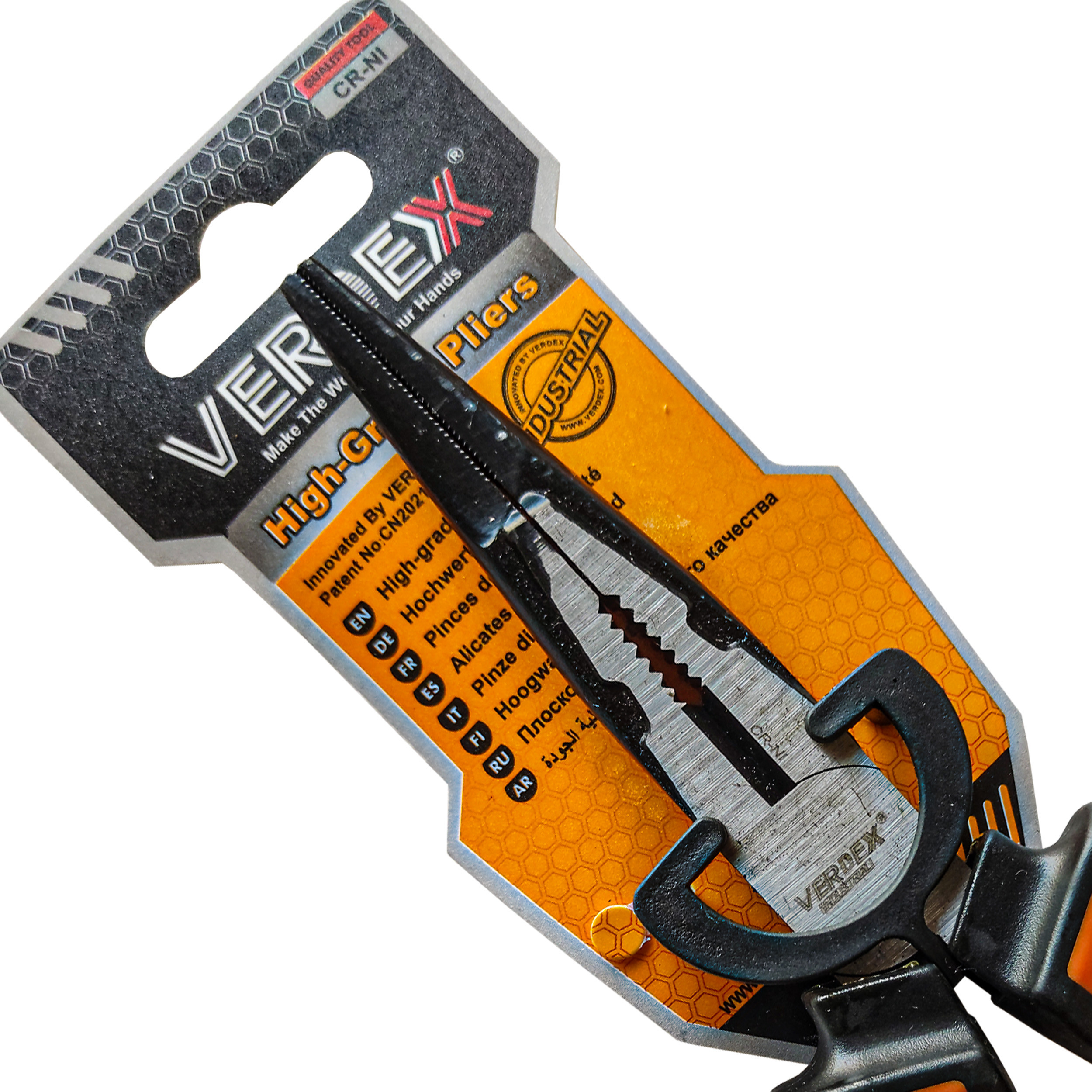 انبر دم باریک وردکس مدل MKG 1012 سایز 8 اینچ