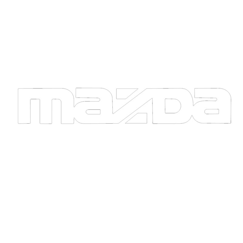 برچسب در بار خودرو مدل MAB1 مناسب برای وانت مزدا