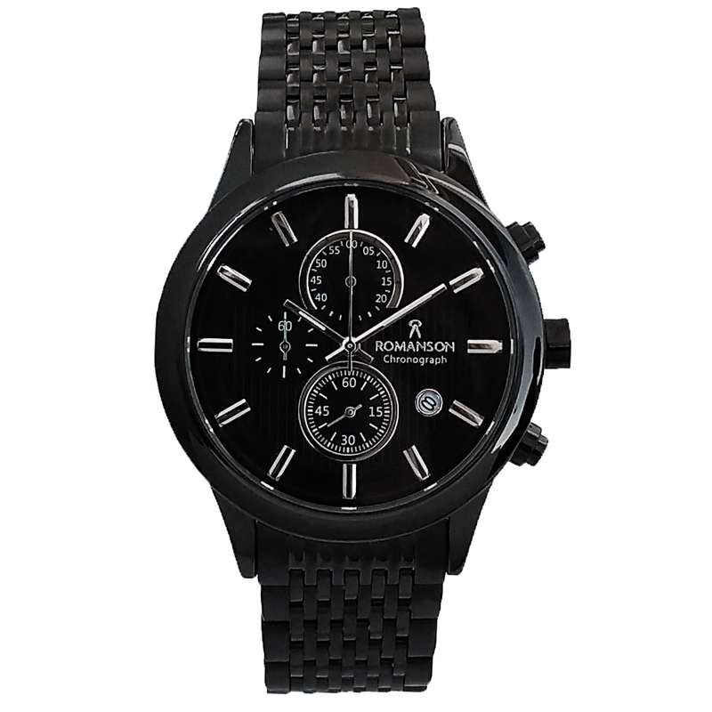 ساعت مچی عقربهای مردانه رومانسون مدل بندفلزی سه موتور فعال کد R 750 ساعت مچی عقربهای مردانه رومانسون مدل بندفلزی سه موتور فعال کد R 750