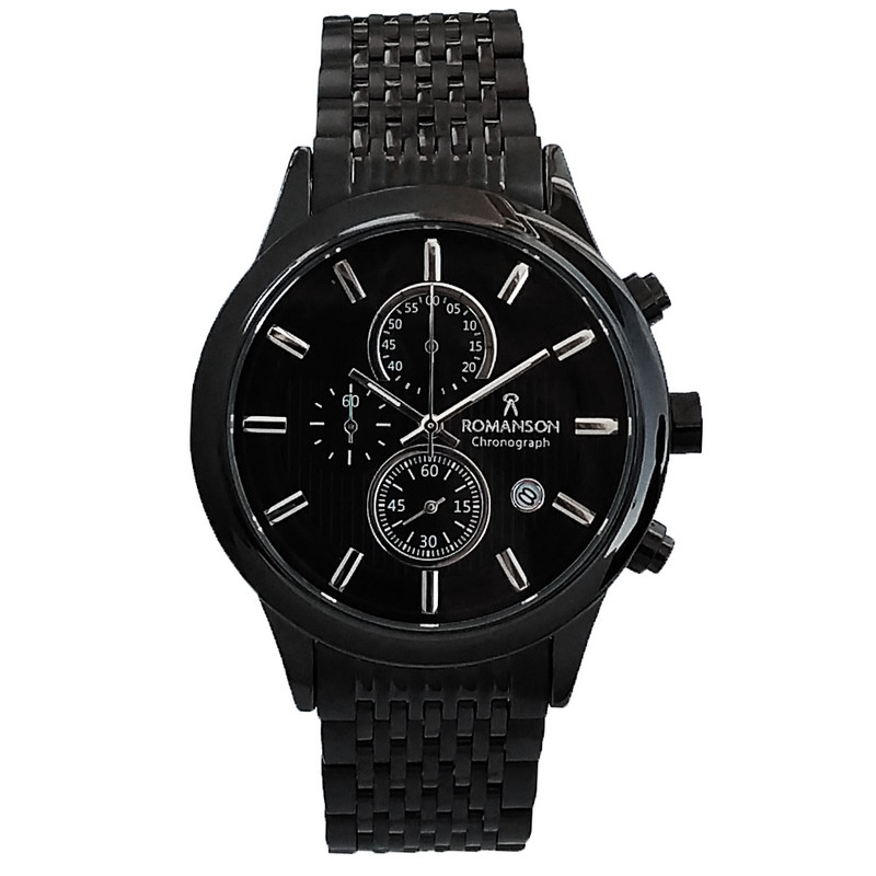 ساعت مچی عقربهای مردانه رومانسون مدل بندفلزی سه موتور فعال کد R 750 ساعت مچی عقربهای مردانه رومانسون مدل بندفلزی سه موتور فعال کد R 750