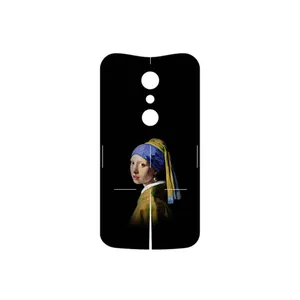 MAHOOT Girl with a Pearl Earring of Vermeer Cover Sticker for Motorola Moto G 2nd gen