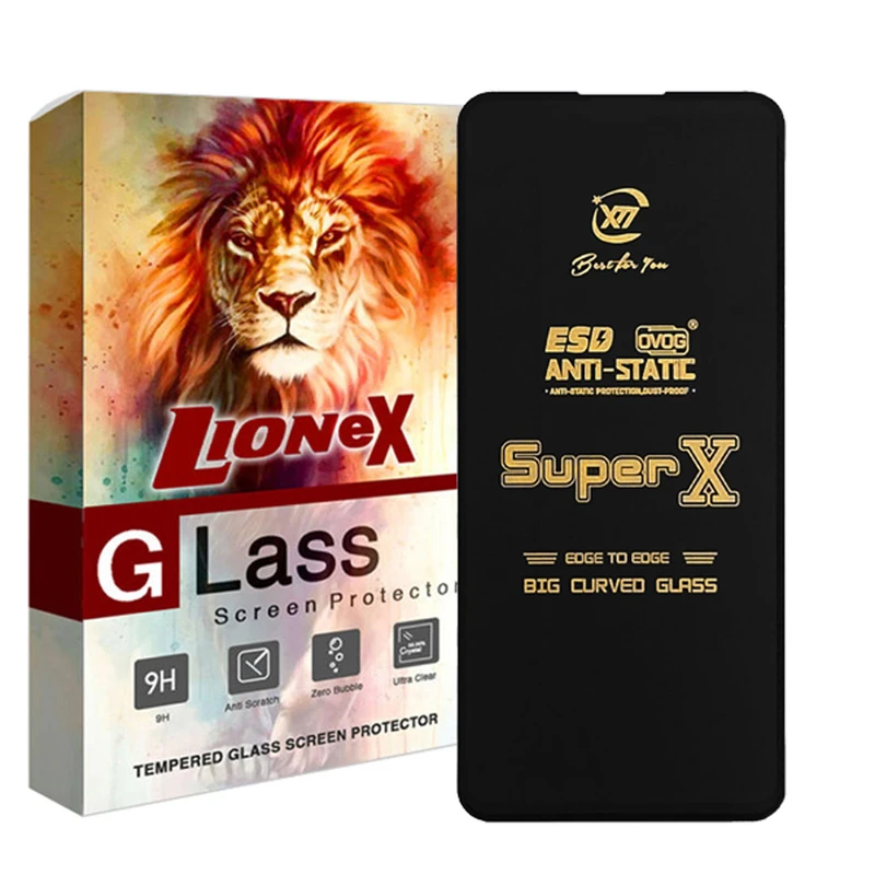 محافظ صفحه نمایش لایونکس مدل SUPERGOLDL مناسب برای گوشی موبایل موتورولا Edge 20 Pro