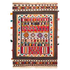 گلیم دستباف سه و نیم متری سی پرشیا کد 157010