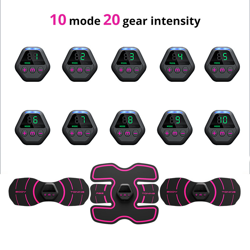 دستگاه ماساژور شکم و بدنسازی مدل 6pack_digitalpink دستگاه ماساژور شکم و بدنسازی مدل 6pack_digitalpink