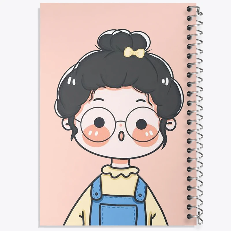 دفتر نقاشی 50 برگ خندالو طرح دخترانه کیوت کد N2177