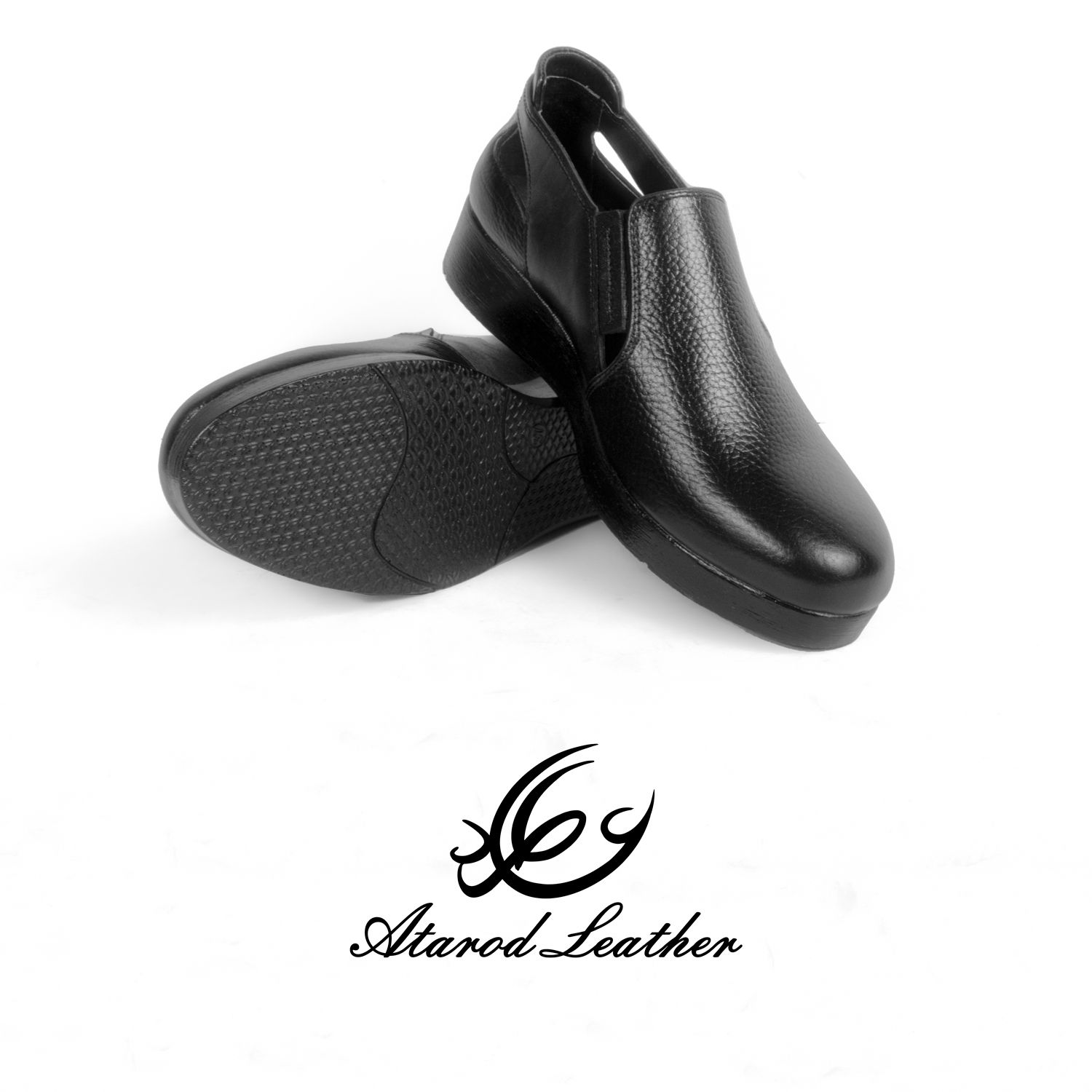 کفش طبی زنانه چرم عطارد مدل چرم طبیعی کد SH156 -  - 12