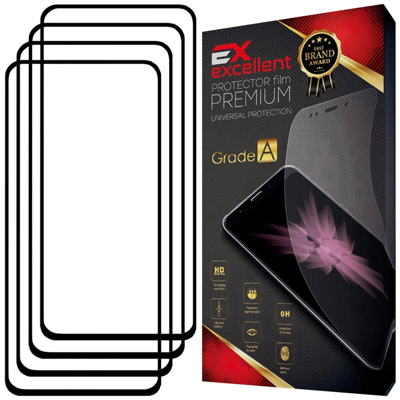 محافظ صفحه نمایش سرامیکی ایکس اکسلنت مدل CRM-B مناسب برای گوشی موبایل شیائومی Redmi Note 12S بسته چهار عددی