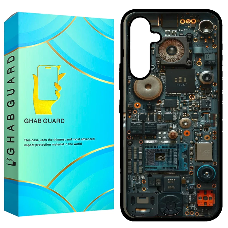 کاور قاب گارد طرح تکنولوژی مدل GCHPA54 مناسب برای گوشی موبایل سامسونگ  Galaxy A54 5G